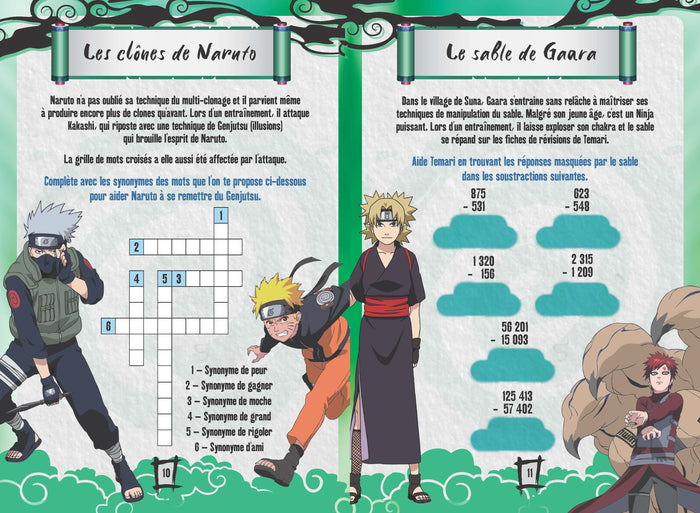 Naruto Shippuden - Enigmes du CM1 au CM2
