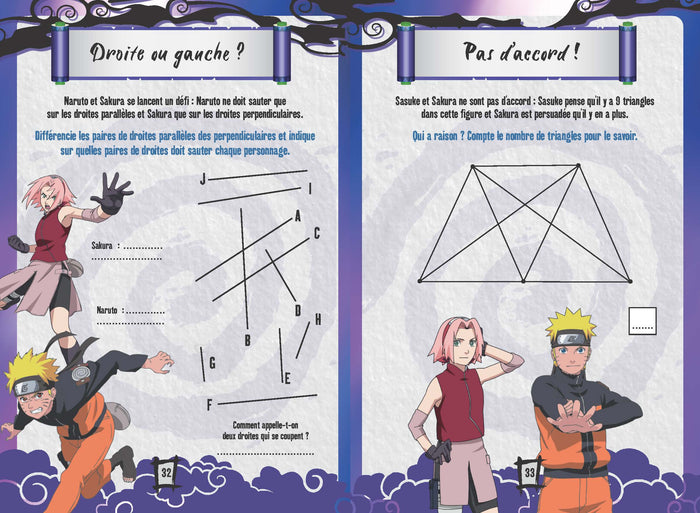 Naruto Shippuden - Enigmes du CM2 à la 6e