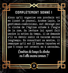 Défis et énigmes d'Arsène Lupin