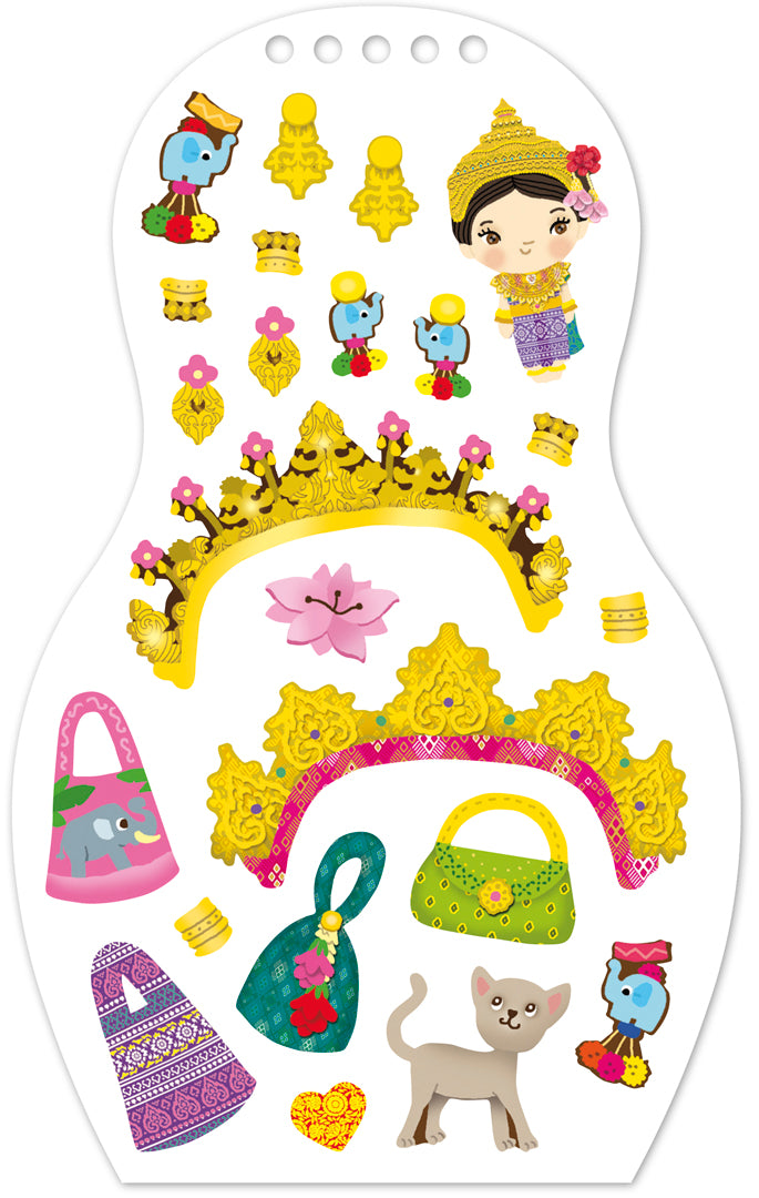 Minimiki - Carnet créatif - Anong en Thaïlande