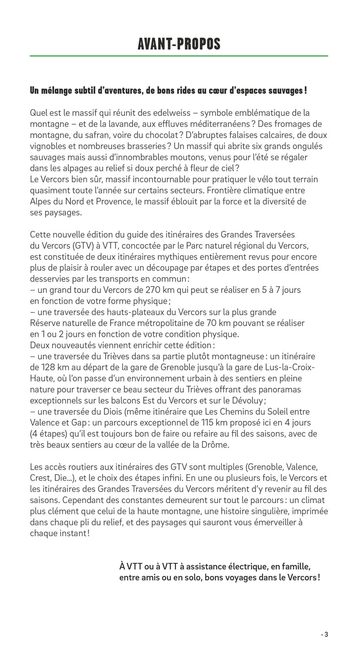 GTV à VTT