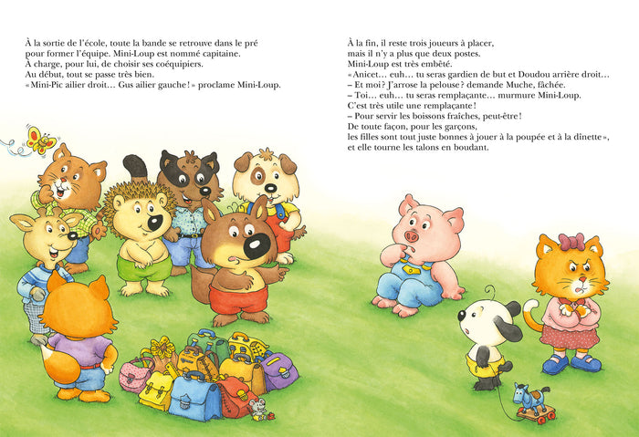 Mini-Loup - Champion de foot