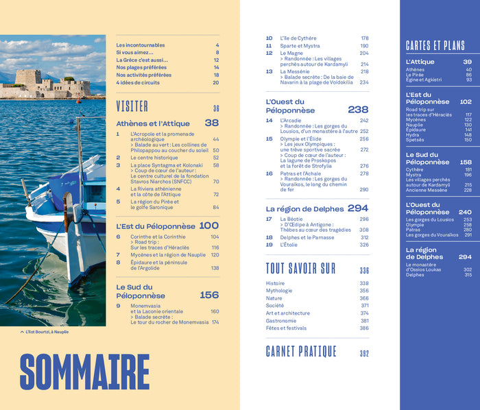 Grèce - Athènes et le Péloponnèse