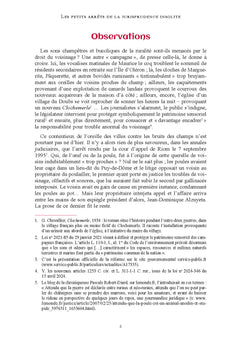 Les petits arrêts de la jurisprudence insolite