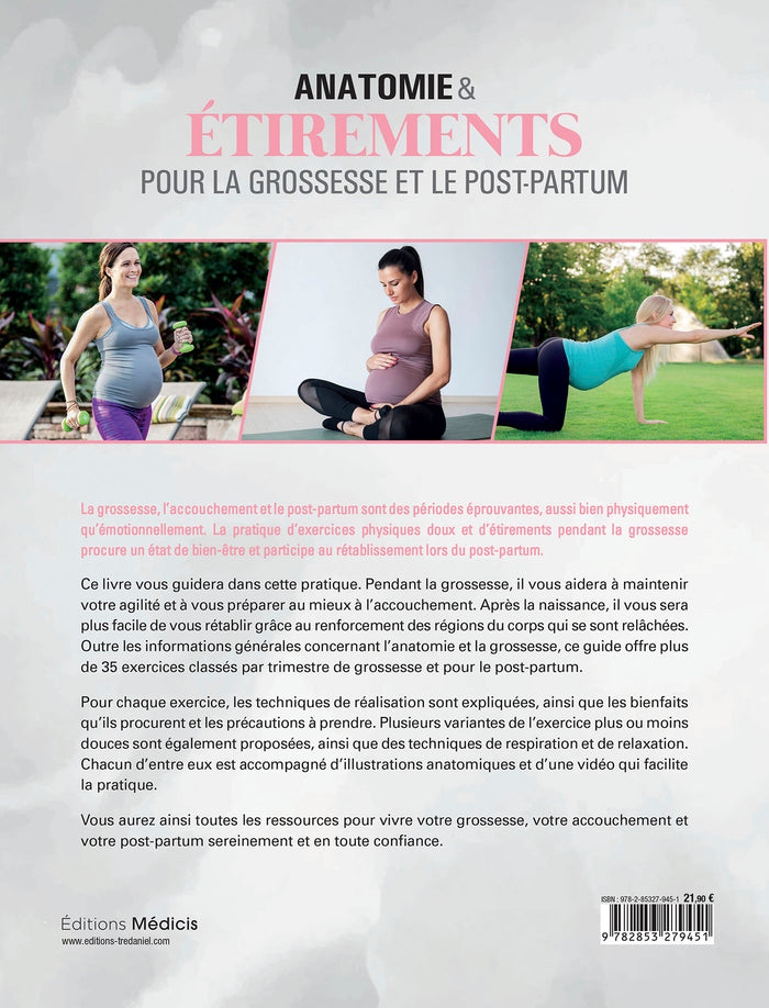 Anatomie & étirements pour la grossesse et le post-partum