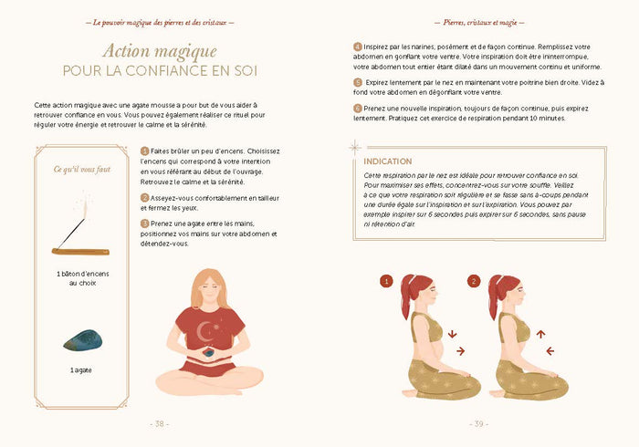 Le pouvoir magique des pierres et des cristaux