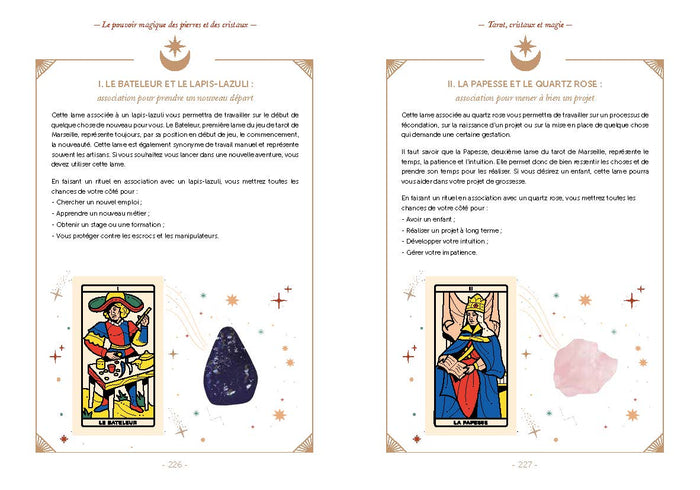 Le pouvoir magique des pierres et des cristaux