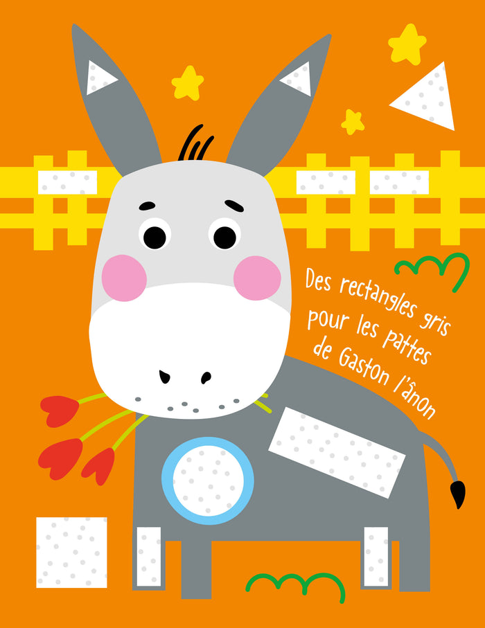 Mon cahier de gommettes - Formes et couleurs