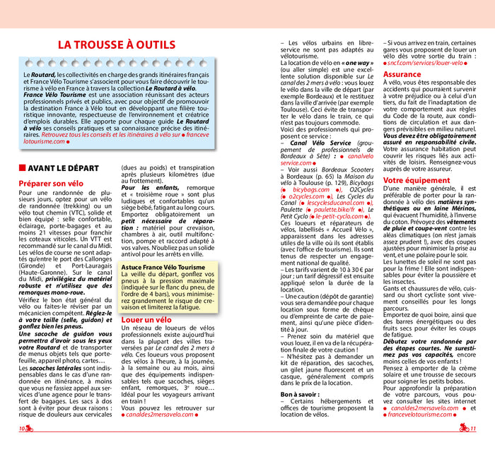 Guide du Routard Canal des 2 Mers à Vélo