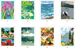 Coloriages mystères - Nature sauvage