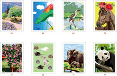 Coloriages mystères - Nature sauvage