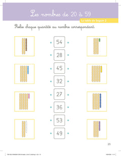 Mon grand cahier Montessori pour progresser en maths