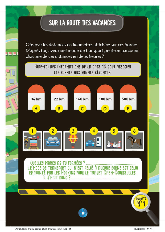 Les Enquêtes des petits génies CM2-6e ! Alerte sur la planète !
