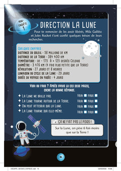 Les Enquêtes des petits génies CM1-CM2 ! Menace dans l'espace !