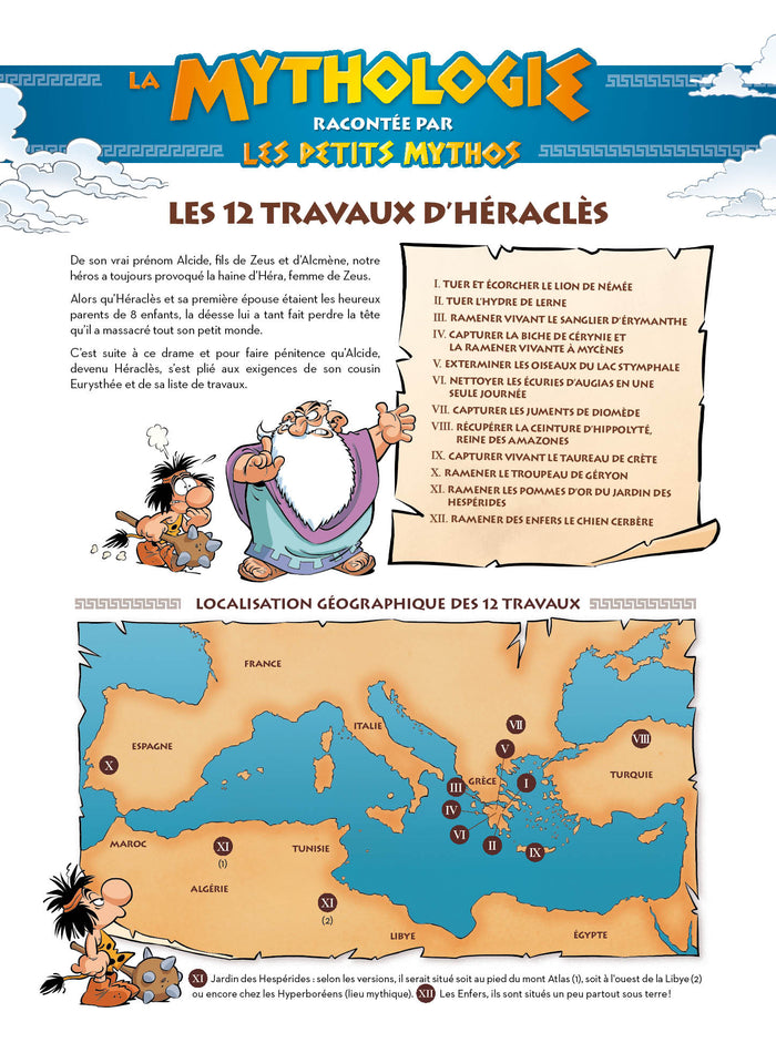 La Mythologie racontée par les Petits Mythos Guide - Intégrale 2022