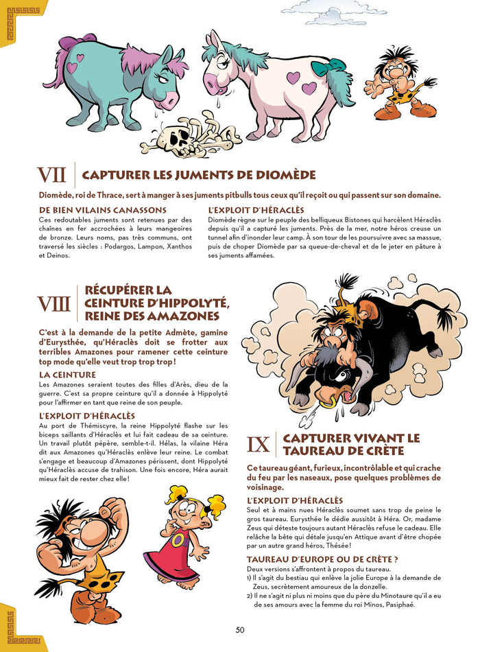 La Mythologie racontée par les Petits Mythos Guide - Intégrale 2022