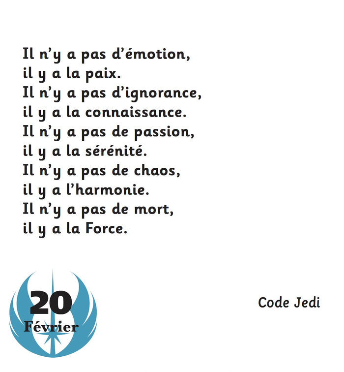 365 jours avec la Force Star Wars