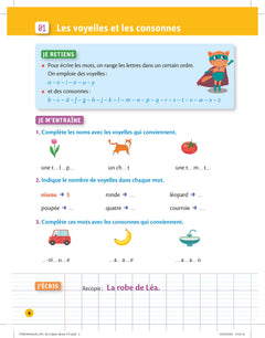 Petit cahier Larousse d'orthographe et de dictées CP
