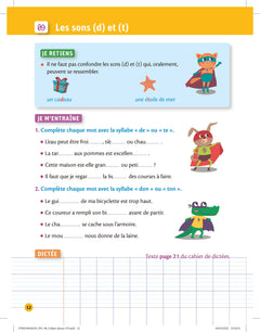 Petit cahier Larousse d'orthographe et de dictées CP