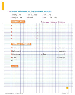 Petit cahier Larousse d'orthographe et de dictées CE2