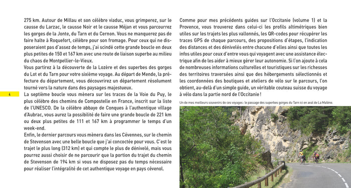Occitanie Vol.2 Voyages à vélo et vélo électrique