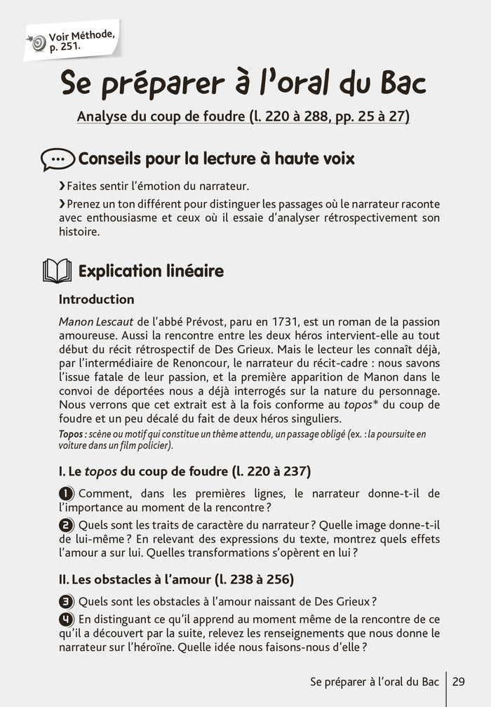 Bibliolycée - Manon Lescaut