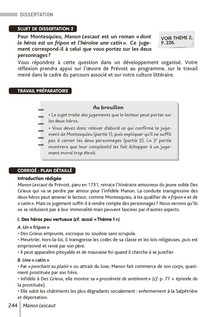 Bibliolycée - Manon Lescaut