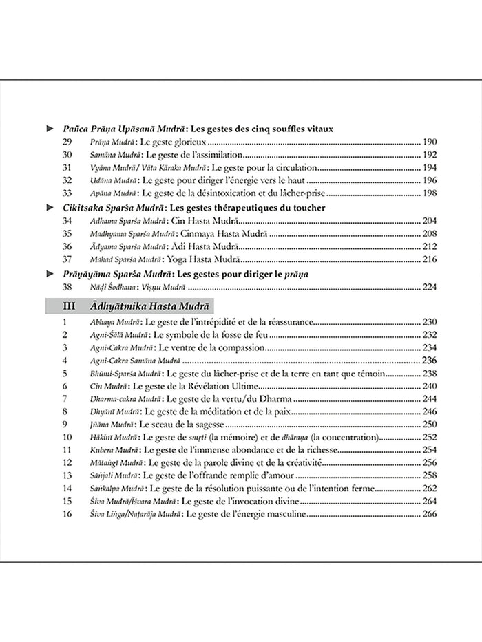 Mudra, le secret sacré
