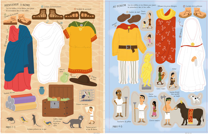 Habille... Les Romains