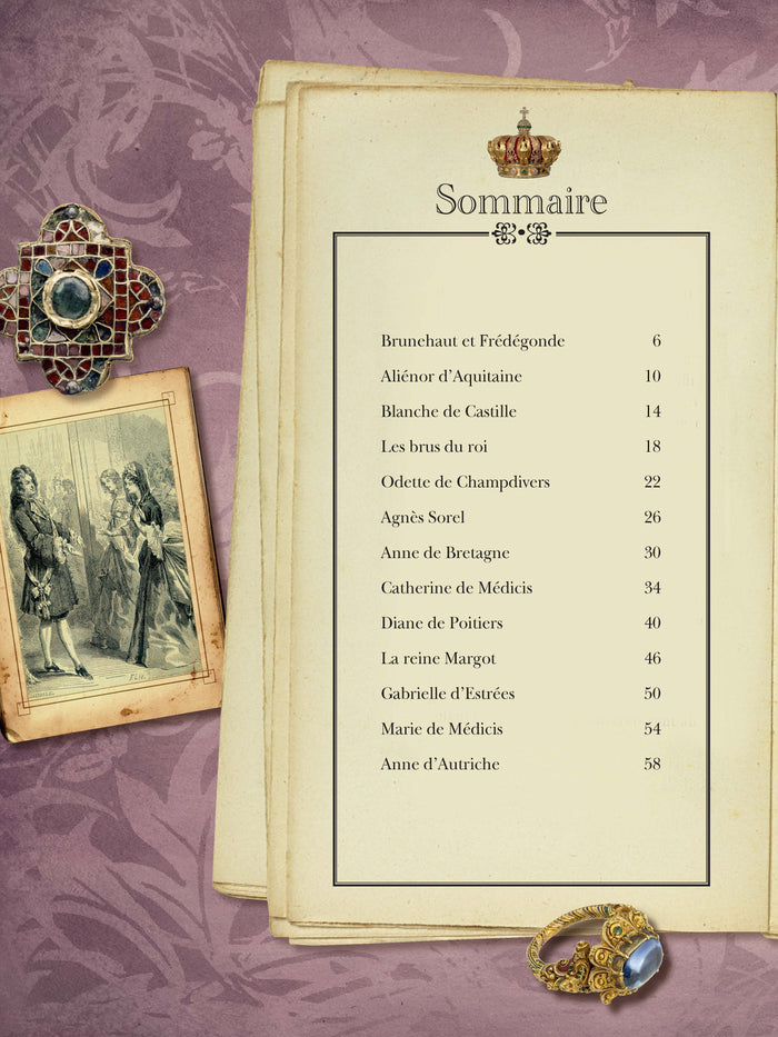 Les grandes reines et favorites de France