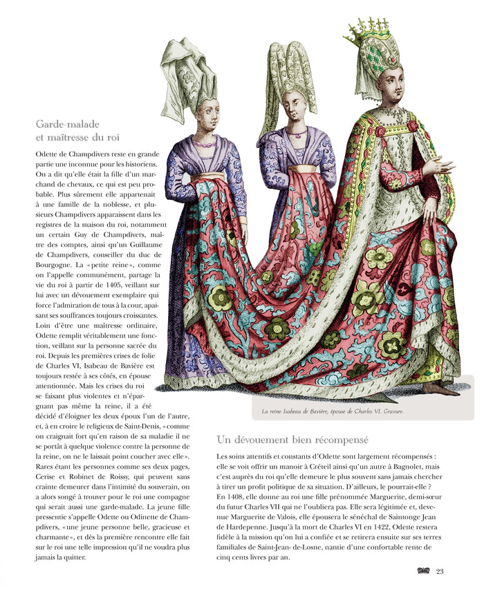 Les grandes reines et favorites de France