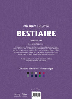 Coloriages mystères Disney - Bestiaire