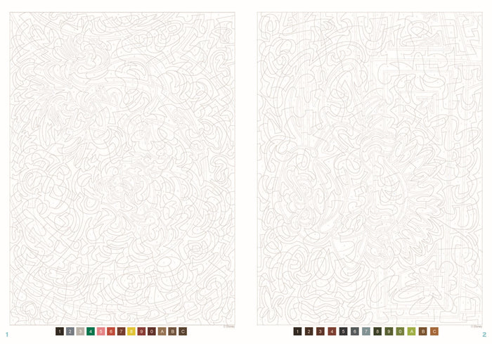 Coloriages mystères Disney - Bestiaire