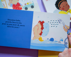 Tu aimes le bain, bébé ?