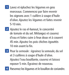 Mini calendrier - 365 recettes préférées des français