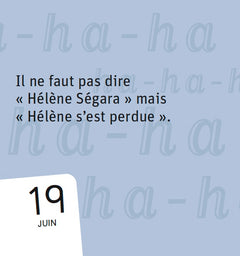Mini calendrier - 365 blagues explosives