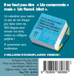 Mini calendrier - 365 blagues explosives