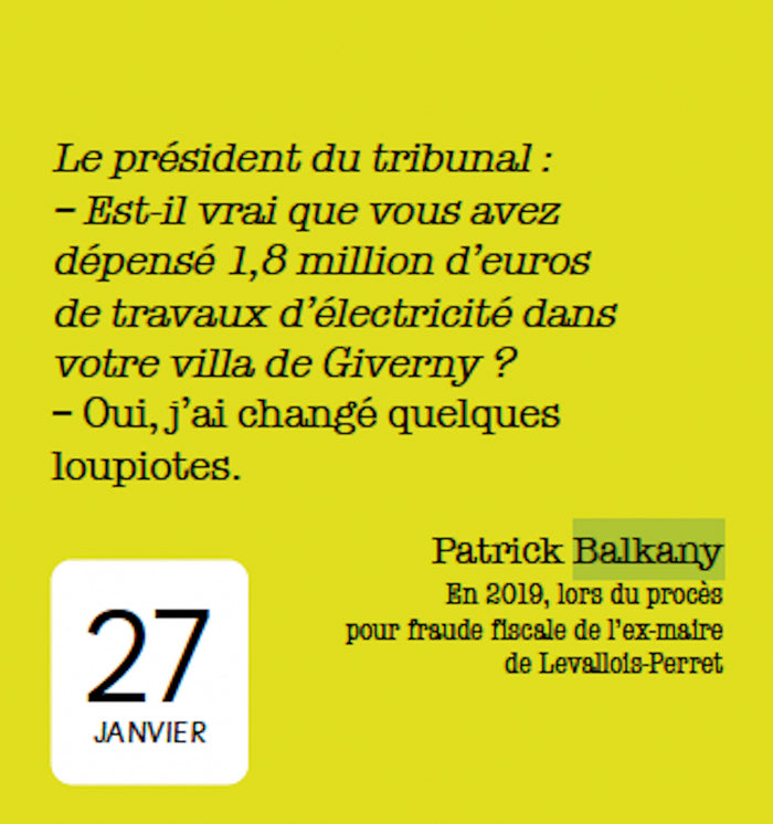 Mini calendrier - 365 gaffes politiques