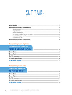 Guide de survie Mercure rétrograde 2024