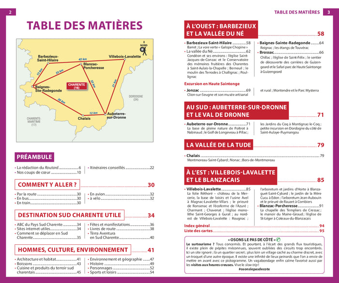 Guide du routard destination Sud Charente