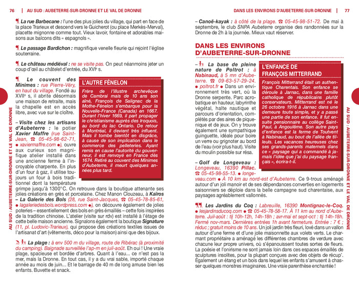 Guide du routard destination Sud Charente