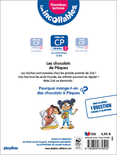 Les incollables - Premières lectures - Tome 12 - Les chocolats de Pâques - niv.2
