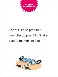 Les incollables - Premières lectures - Tome 13 - La course de trottinettes - niv.3