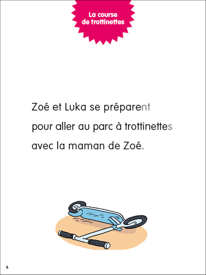 Les incollables - Premières lectures - Tome 13 - La course de trottinettes - niv.3