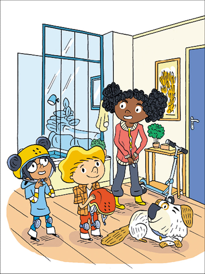 Les incollables - Premières lectures - Tome 13 - La course de trottinettes - niv.3