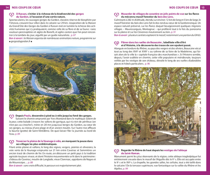 Guide du routard pays garrigues et costières de Nîmes