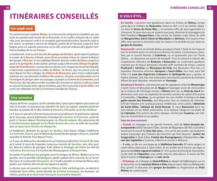 Guide du routard pays garrigues et costières de Nîmes