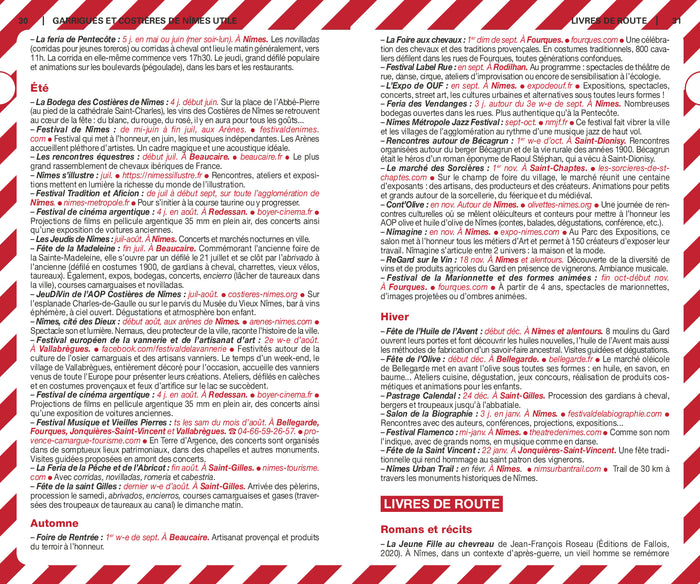 Guide du routard pays garrigues et costières de Nîmes