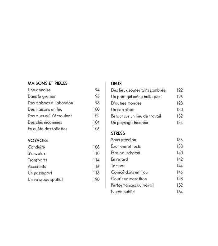 Le sens caché des rêves