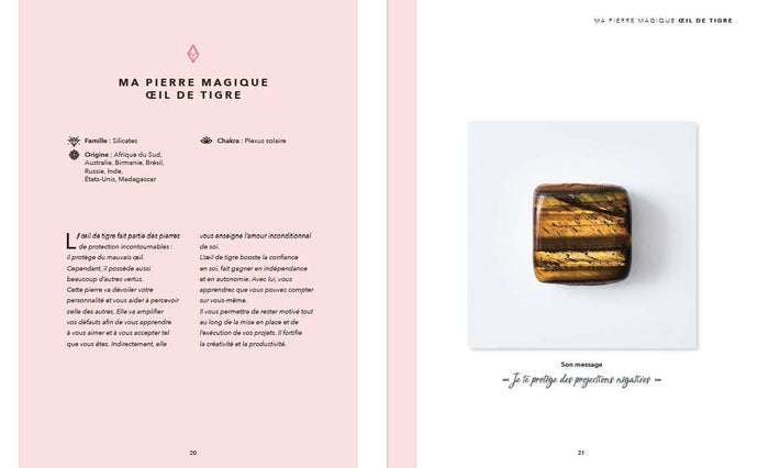 Coffret Ma pierre magique : Oeil de Tigre